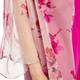 MARINA RINALDI FLORAL SILK DUSTER PINK