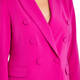 Marina Rinaldi Double Breasted Blazer Fuchsia 