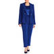 MARINA RINALDI TWEED LUREX JACKET COBALT