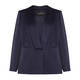 MARINA RINALDI SATIN JACKET NAVY