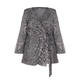 MARINA RINALDI SEQUIN TUNIC SILVER 