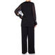 MARINA RINALDI SEQUIN COLLAR AND CUFF KNITTED TUNIC BLACK