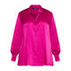 MARINA RINALDI SATIN SHIRT FUCHSIA