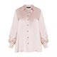 MARINA RINALDI SILK ACETATE SHIRT ROSE