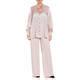 MARINA RINALDI WIDE TRIACETATE TROUSER ROSE