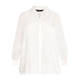 MARINA RINALDI FLORAL LACE SHIRT WHITE 