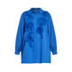 MARINA RINALDI EMBROIDERED SHIRT BLUETTE