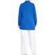 MARINA RINALDI EMBROIDERED SHIRT BLUETTE