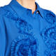 MARINA RINALDI EMBROIDERED SHIRT BLUETTE