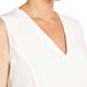 MARINA RINALDI SLEEVELESS TOP WHITE 