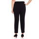 MARINA RINALDI TRIACETATE TROUSER BLACK