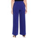 MARINA RINALDI TRIACETATE TROUSER COBALT 