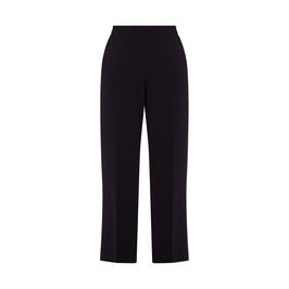 MARINA RINALDI TRIACETATE TROUSER BLACK - Plus Size Collection