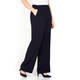 MARINA RINALDI SATIN CREPE TROUSER NAVY