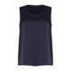 MARINA RINALDI SATIN TOP NAVY