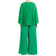 MARINA RINALDI BEADED PONCHO EMERALD 