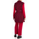 MARINA RINALDI DOUBLE FACE WOOL GILET BORDEAUX