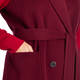 MARINA RINALDI DOUBLE FACE WOOL GILET BORDEAUX