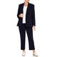 PERSONA BY MARINA RINALDI PUNTO JERSEY TROUSER NAVY