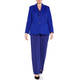 MARINA RINALDI WOOL BLAZER COBALT 