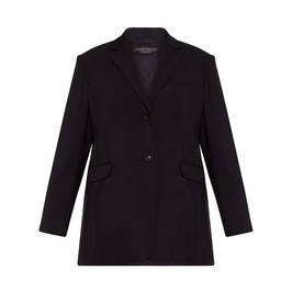 MARINA RINALDI JACKET BLACK  - Plus Size Collection