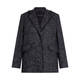 MARINA RINALDI TWEED JACKET BLACK