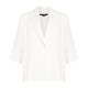 Marina Rinaldi Linen Blazer White