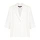 Marina Rinaldi Linen Blazer White