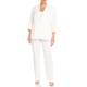 Marina Rinaldi Linen Blazer White