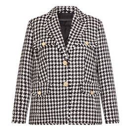 MARINA RINALDI CHECK JACKET - Plus Size Collection