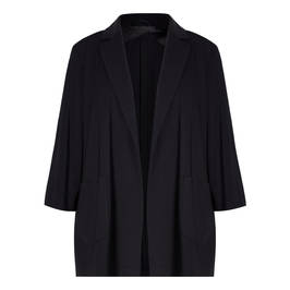 MARINA RINALDI CADY JACKET BLACK - Plus Size Collection