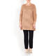 MARINA RINALDI BASKET KNIT COTTON TUNIC