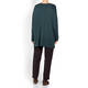 MARINA RINALDI WOOL BLEND KNITTED TUNIC FOREST GREEN 