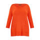 MARINA RINALDI KNITTED TUNIC TANGERINE