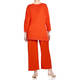 MARINA RINALDI KNITTED TUNIC TANGERINE