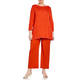 MARINA RINALDI KNITTED TUNIC TANGERINE