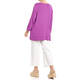 MARINA RINALDI KNITTED TUNIC VIOLET