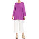 MARINA RINALDI KNITTED TUNIC VIOLET