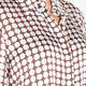 MARINA RINALDI SPOT PRINT SATIN SHIRT