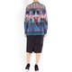 MARINA RINALDI PURE SILK SHIRT MULTICOLOUR 