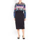 MARINA RINALDI PURE SILK SHIRT MULTICOLOUR 