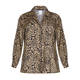 MARINA RINALDI ANIMAL PRINT SATIN SHIRT