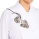 MARINA RINALDI JEWEL EMBELLISHED SHIRT WHITE