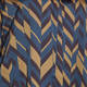 MARINA RINALDI SATIN PRINT SHIRT NAVY
