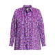 MARINA RINALDI VIOLET PRINT SHIRT