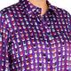 MARINA RINALDI VIOLET PRINT SHIRT