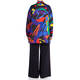 MARINA RINALDI BOLD ABSTRACT SATIN SHIRT