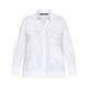 MARINA RINALDI EMBROIDERED COTTON POPLIN SHIRT