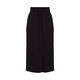 MARINA RINALDI PURE WOOL SKIRT BLACK