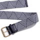 MARINA RINALDI ELASTICATED WOVEN BELT BLUE